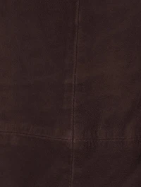 Suede Shift Dress