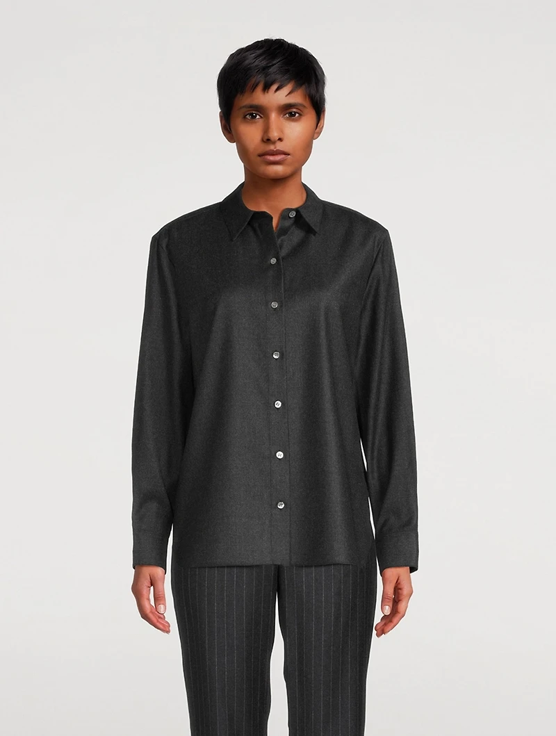 Flannel Wool Shirt