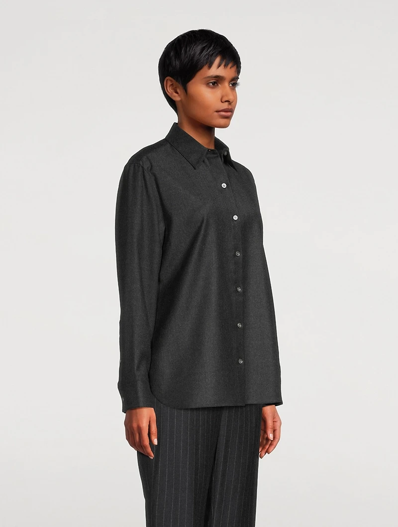 Flannel Wool Shirt