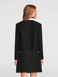 Cropped Tweed Jacket