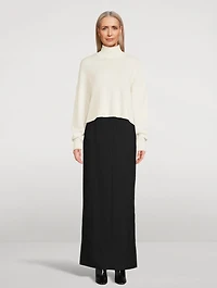 Wool Maxi Skirt