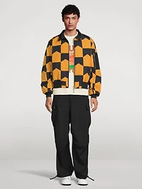 Chevron Quilted MA1 Jacket