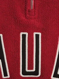 Quarter-Zip Varsity Sweatshirt