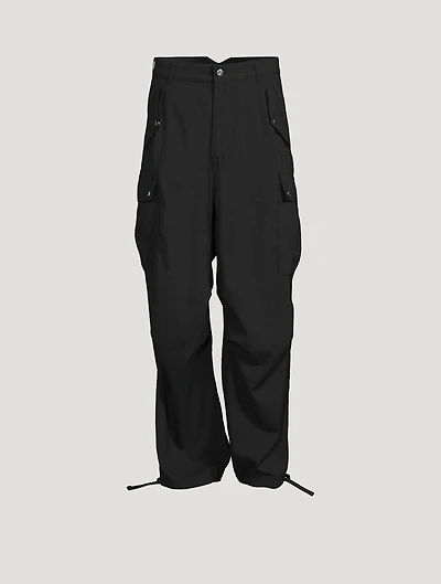 Seersucker Parachute Pants