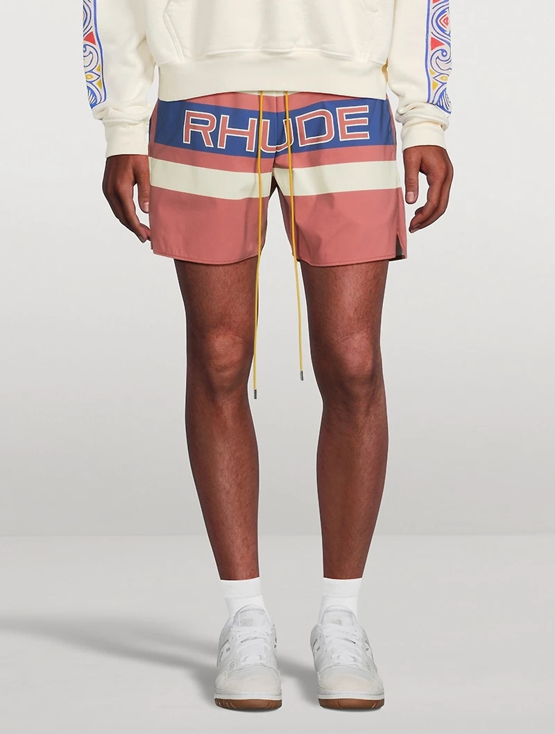 Drawstring Logo Shorts