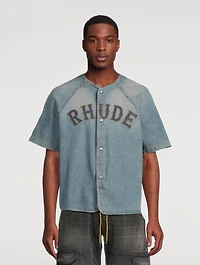 Baseball Denim Shirt