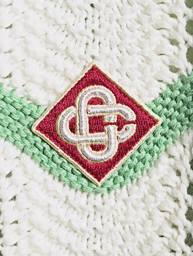 Wavy Gradient Crochet Shirt