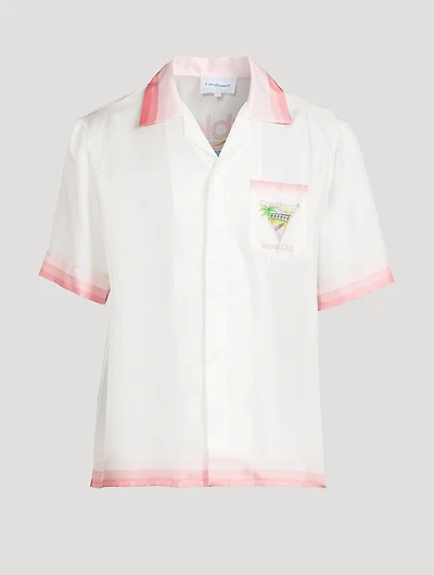Tennis Club Icon Silk Shirt