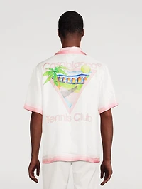 Tennis Club Icon Silk Shirt