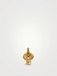 Baby And Kids Gold Stud Earrings With Gems