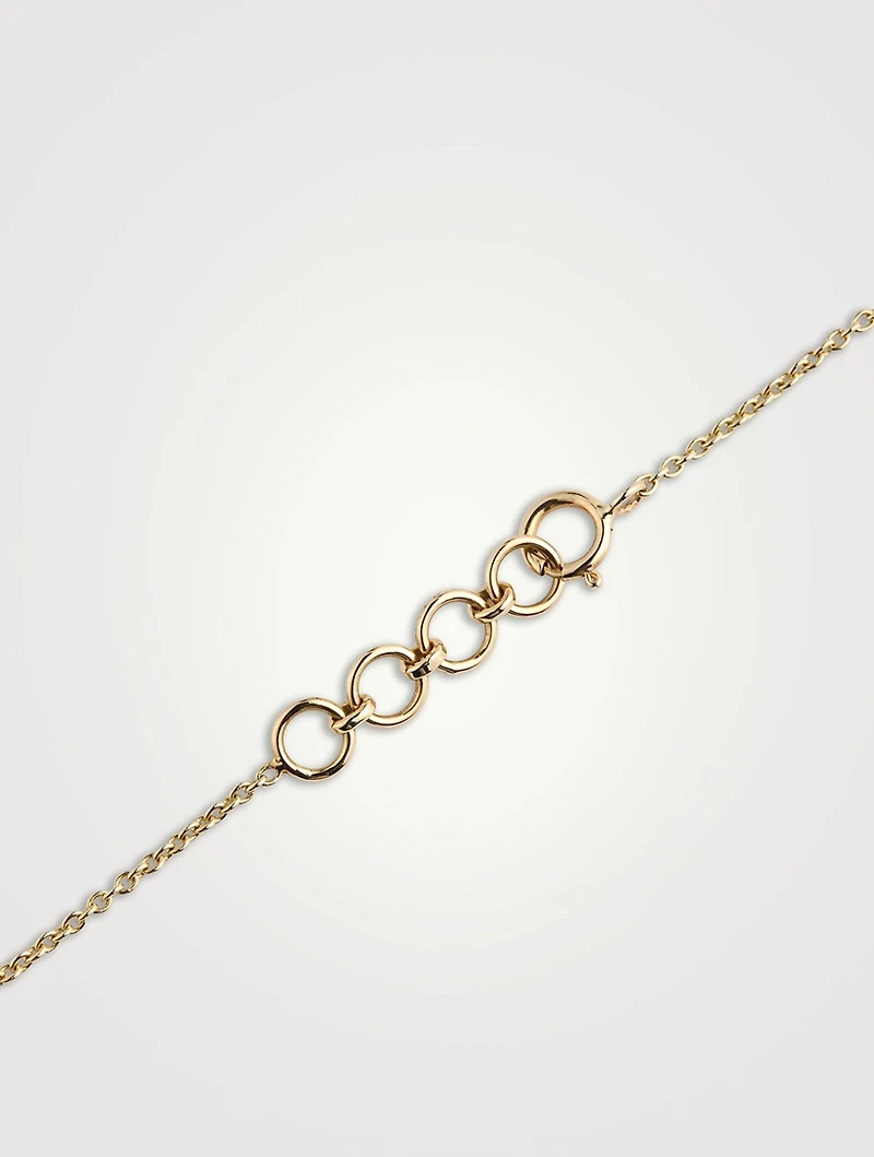 Adveta Gold Mangalsutra Necklace With Gems