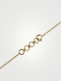 Adveta Gold Mangalsutra Necklace With Gems