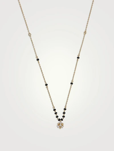 Archa Gold Mangalsutra Necklace With Gems
