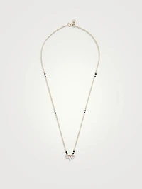 Akshita Gold Mangalsutra Necklace With Gems