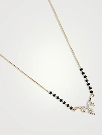 Pariza Gold Mangalsutra Necklace With Gems