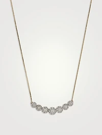 Astute Gold Necklace With Gems