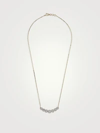 Astute Gold Necklace With Gems