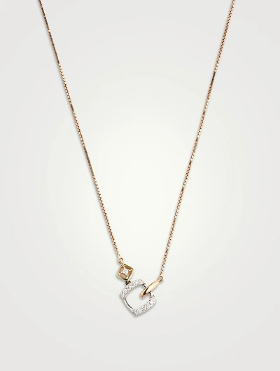 Juliet Gold Necklace With Gems