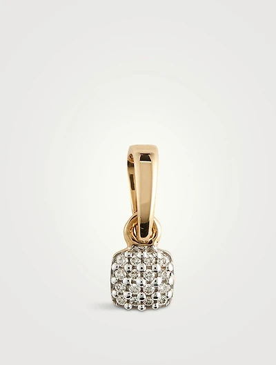 Riley Gold Truss Charm With Gems