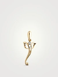 Gold Siddh Charm With Gems