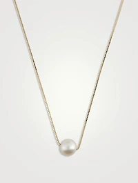 Soli Gold Pearl Gem Necklace