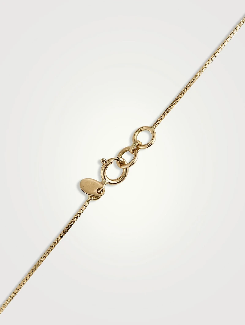 Soli Gold Pearl Gem Necklace