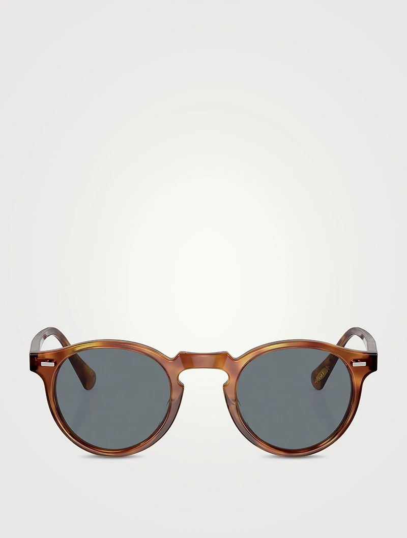 Gregory Peck Round Sunglasses