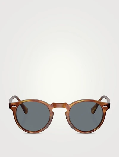 Gregory Peck Round Sunglasses