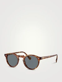 Gregory Peck Round Sunglasses