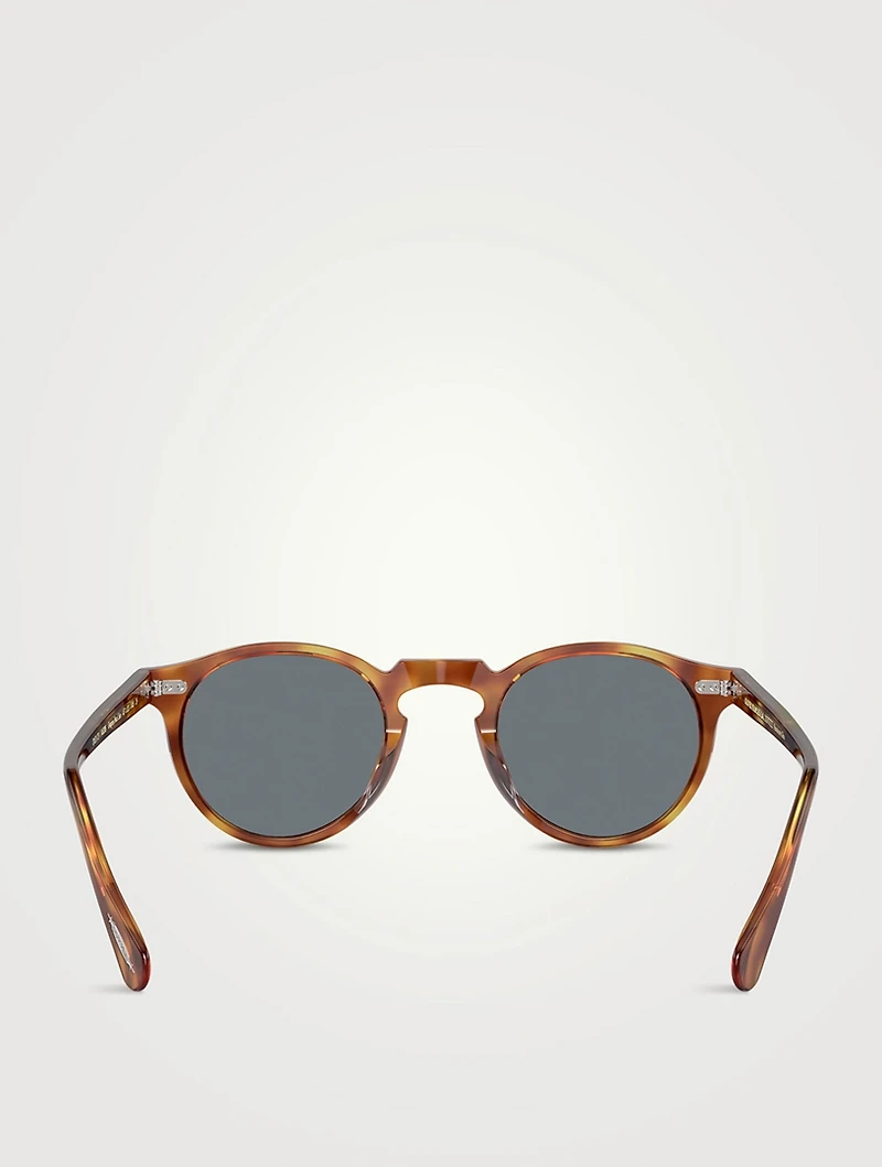 Gregory Peck Round Sunglasses
