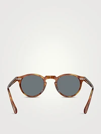 Gregory Peck Round Sunglasses