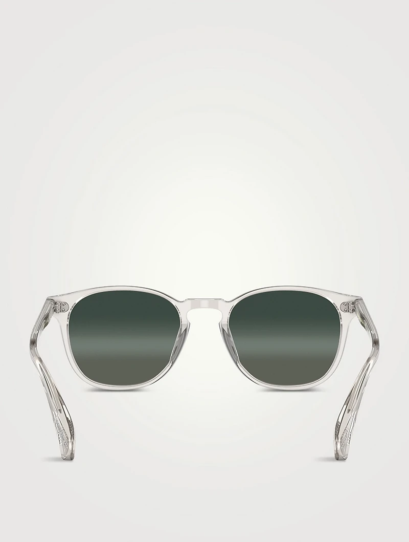 Finley ESQ Round Sunglasses