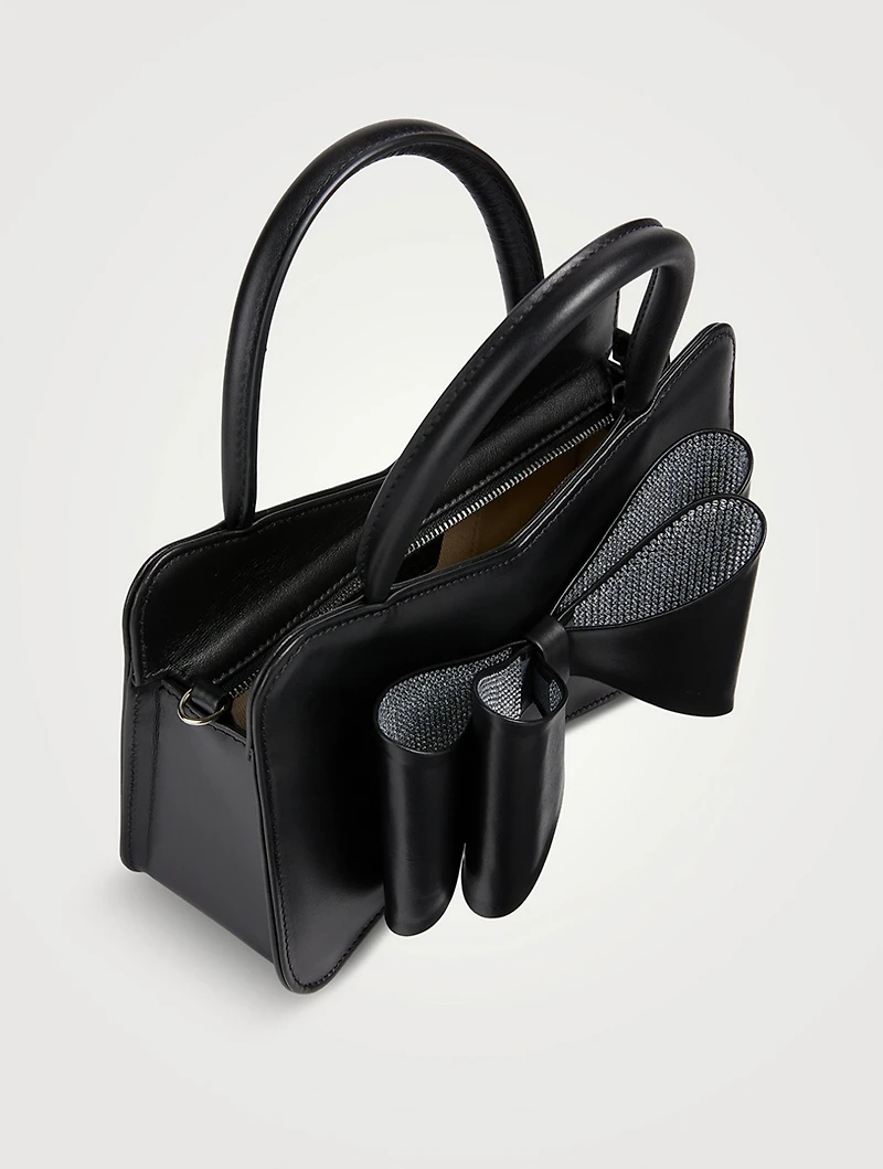 Medium Le Cadeau Leather Clutch