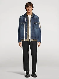 Layered Denim Jacket