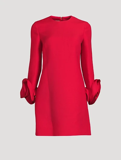 Crepe Couture Mini Dress
