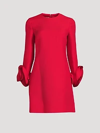 Crepe Couture Mini Dress