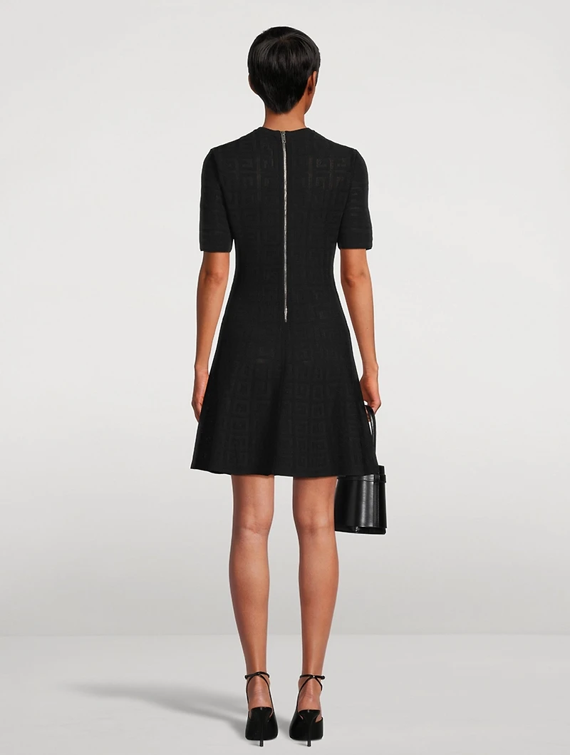 4G Jacquard Mini Dress