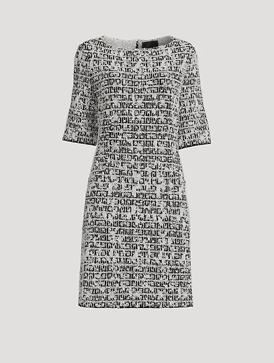 4G Jacquard Mini Dress