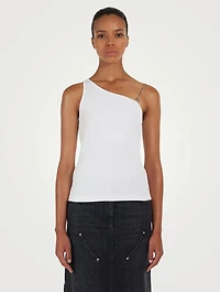 Asymmetric Top With Chain Detail