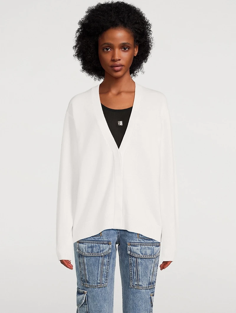 4G Jacquard Cashmere Cardigan