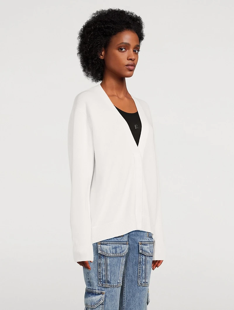 4G Jacquard Cashmere Cardigan