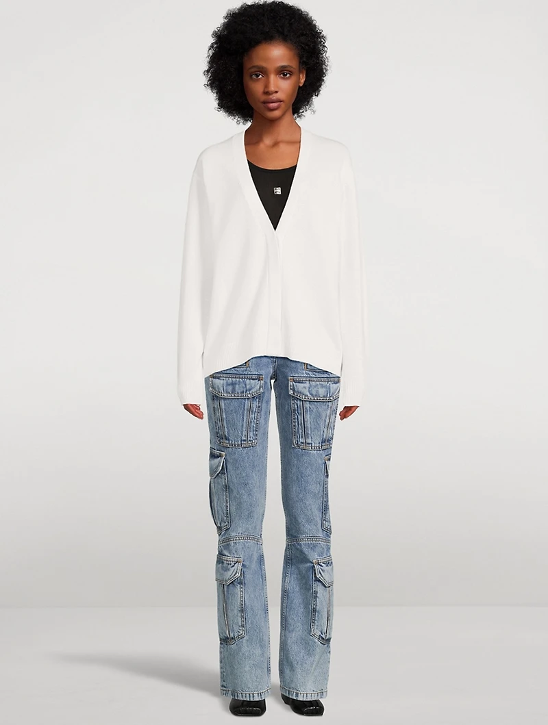 4G Jacquard Cashmere Cardigan