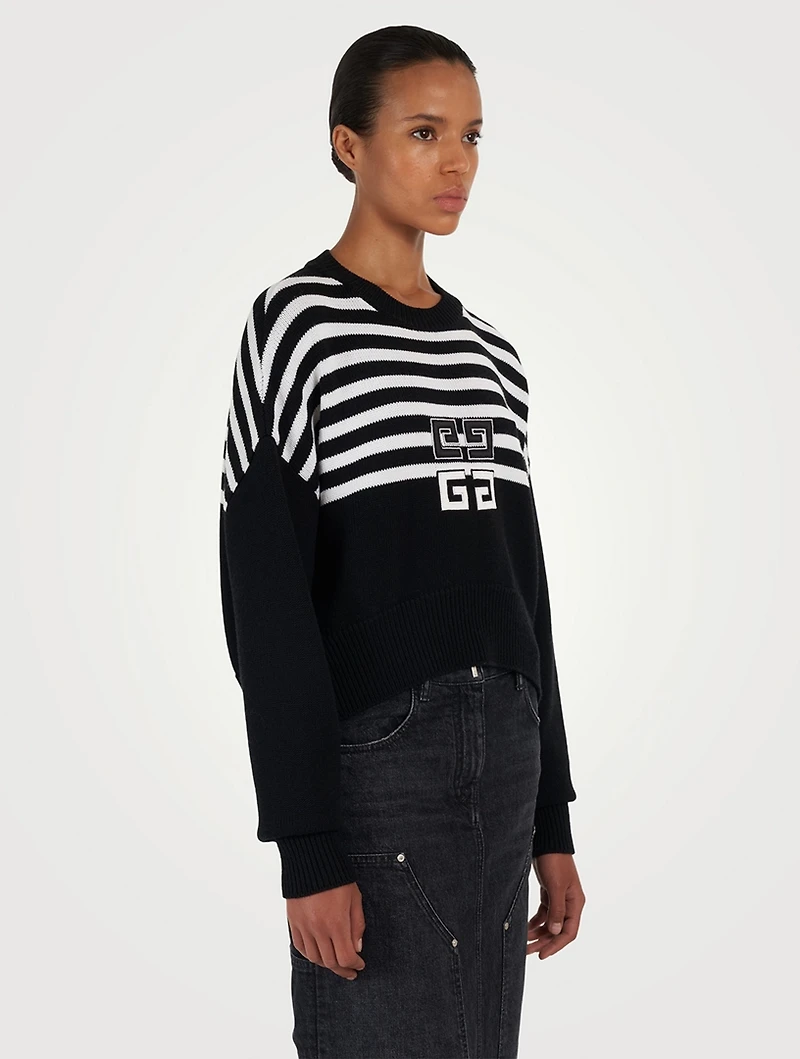 4G Cropped Sweater