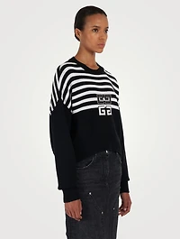 4G Cropped Sweater