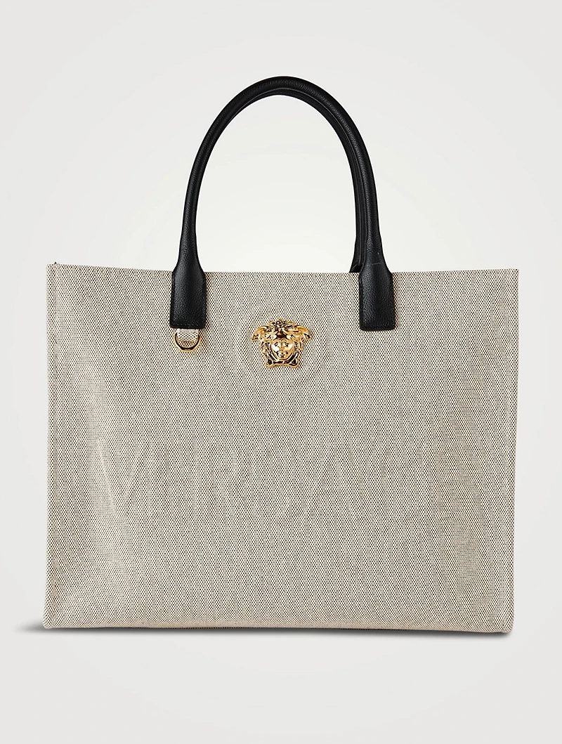 Large La Medusa Canvas Tote Bag