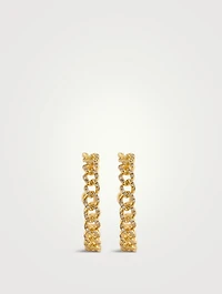 Mini Pavé Hoop Earrings
