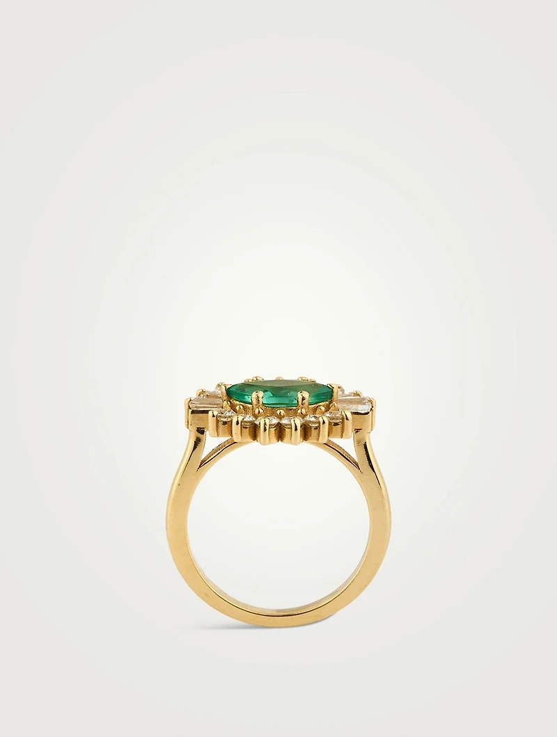 Evil Eye Pinky Ring