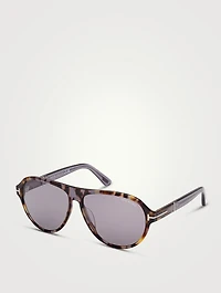 Quincey Aviator Sunglasses