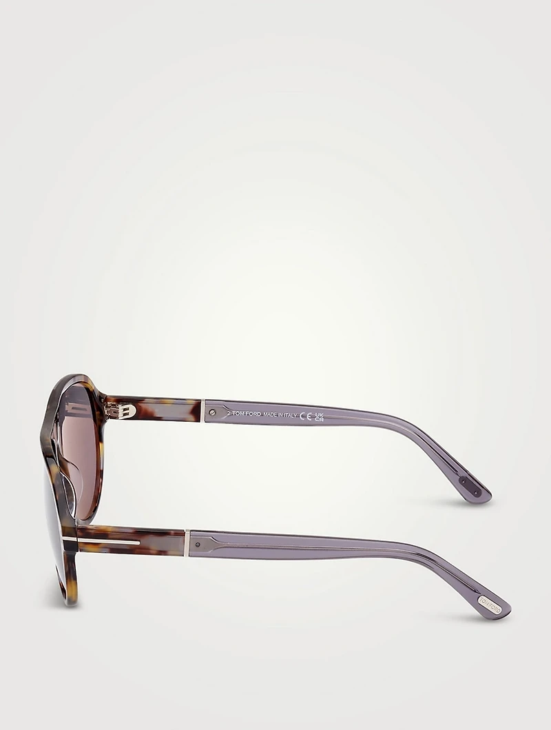 Quincey Aviator Sunglasses