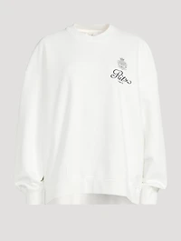 Frame x Ritz Paris Privacy Please Sweatshirt